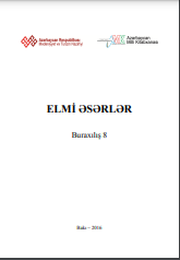 Elmi əsərlər : Buraxılış 8